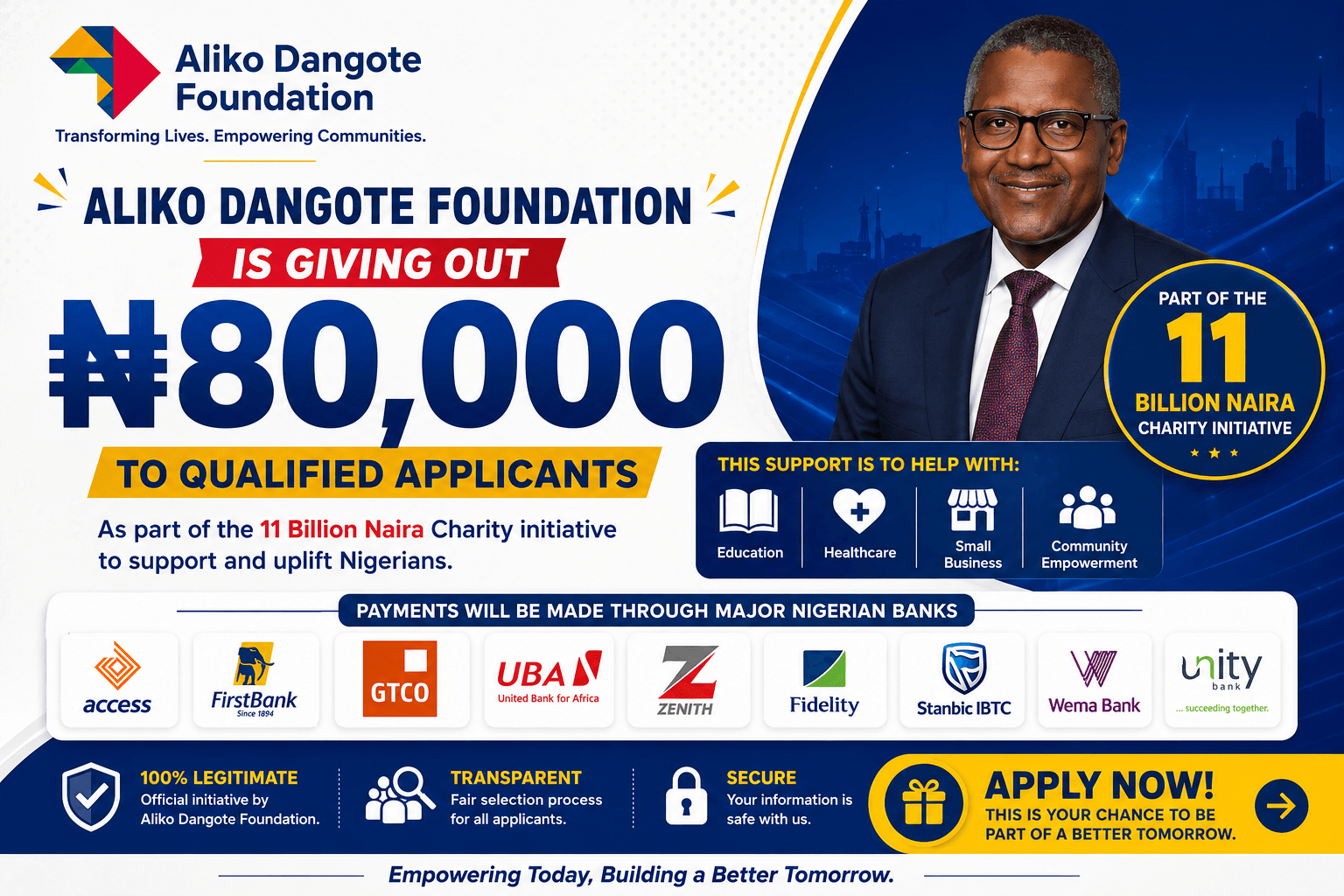 aliko-dangote-foundation-grant